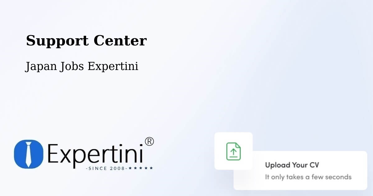 Support Services – Kazuno Shi - Japan Jobs Expertini